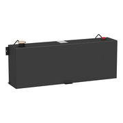 Uws UWS STEEL RETANGLE TRANSFER TANK 45GALLON MATTE BLACK ST-45-R-MB